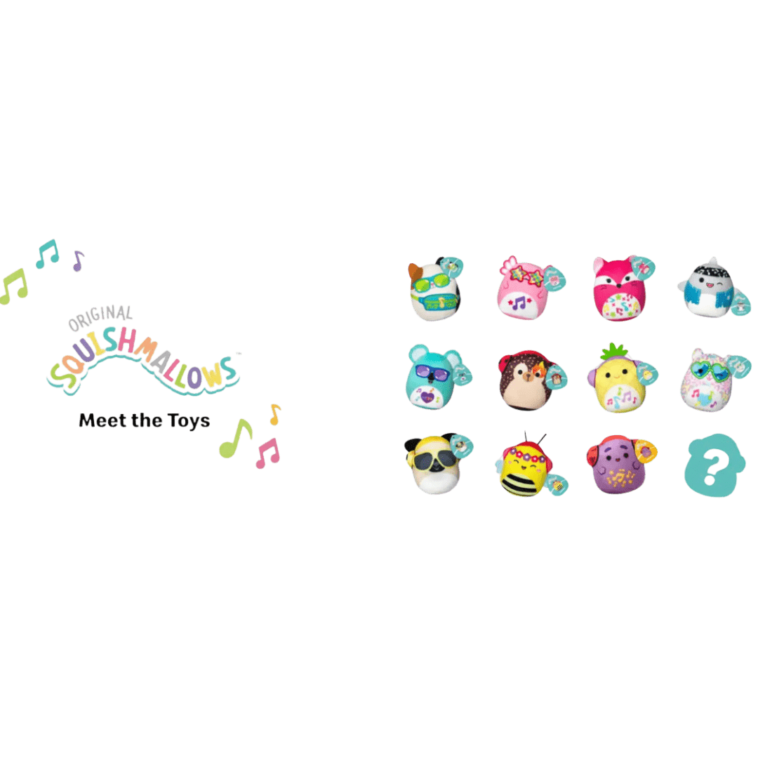 2023 McDONALD'S Squishmallows Squishmallow Plush HAPPY MEAL TOYS Set - LOW&BEHOLD