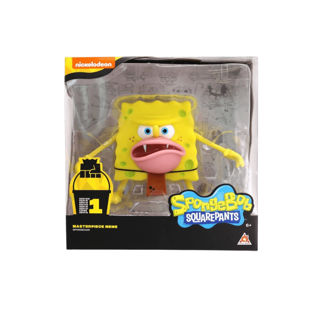 Alpha Group SpongeBob SquarePants Masterpiece Memes Collection Spongegar - LOW&BEHOLD