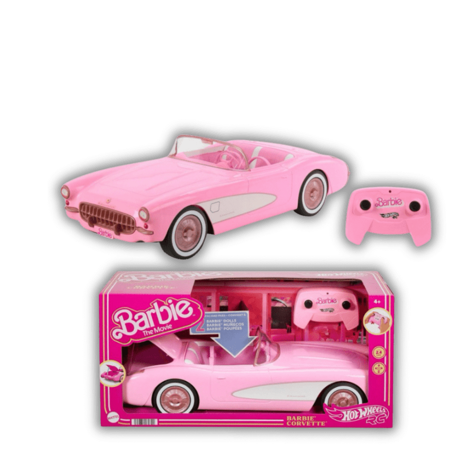 Barbie - The Movie Corvette Remote Control Vehicle - LOW&BEHOLD