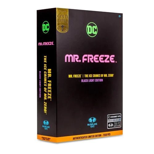 DC Multiverse Mr. Freeze Black Light Gold Label 7-Inch Scale Action Figure - Pre Order - LOW&BEHOLD