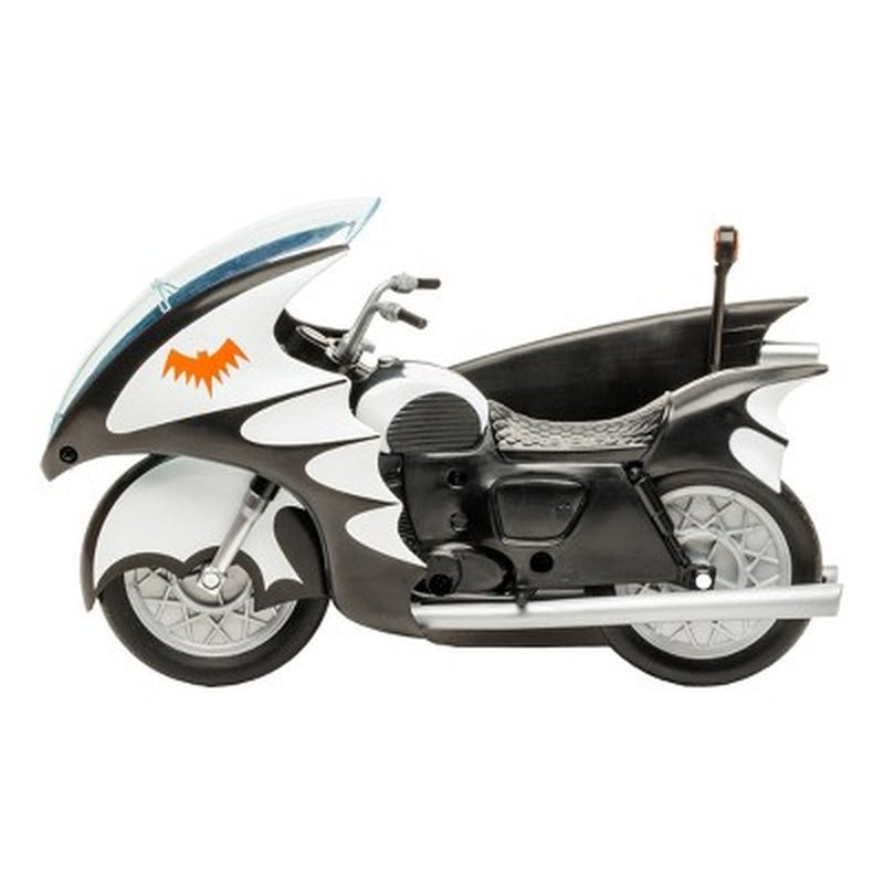 DC Retro Batman 66 Batcycle with Sidecar Vehicle Accessory - LOW&BEHOLD