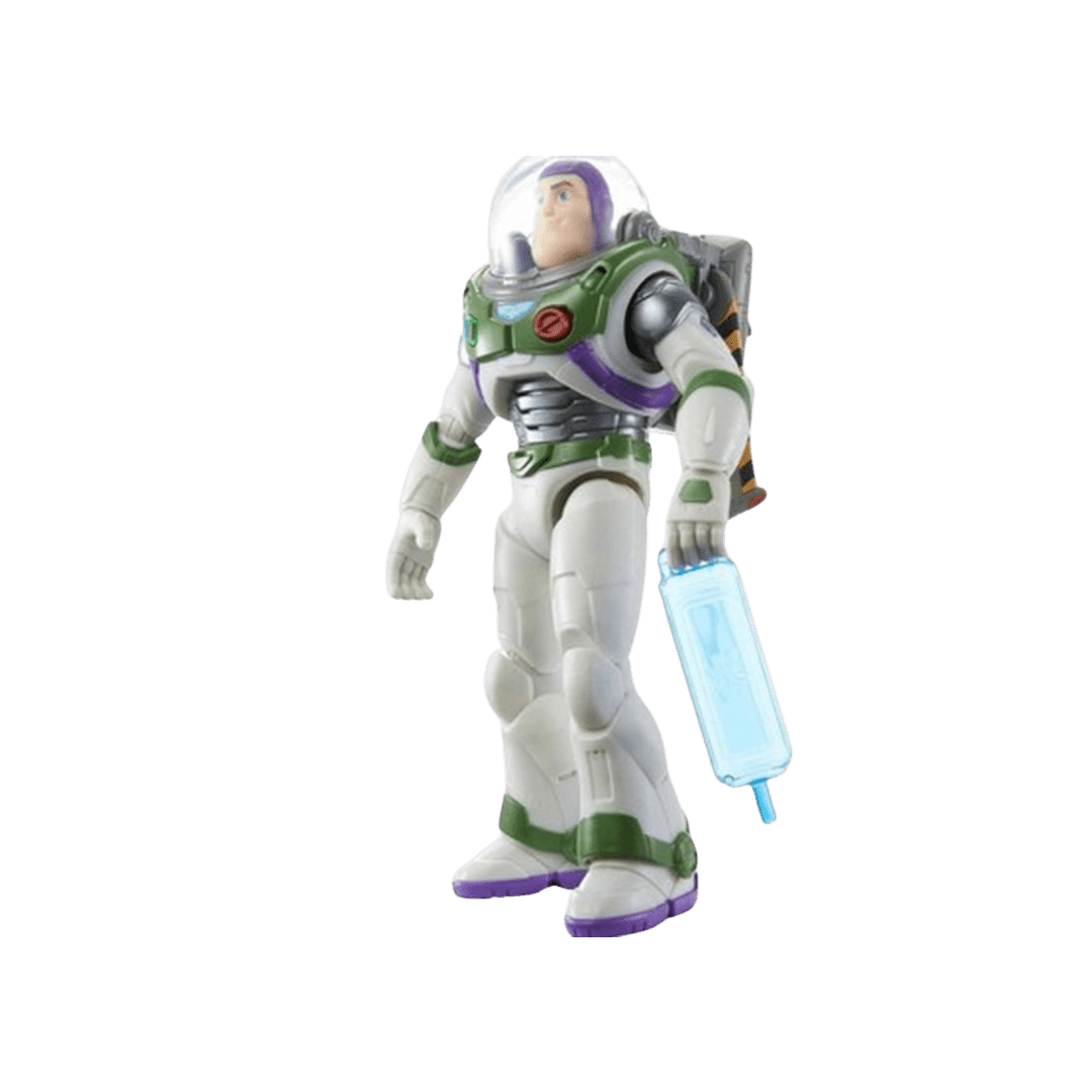 Disney Pixar Lightyear Jetpack Liftoff Buzz Lightyear Action Figure 13” (Jet Pack Blows Steam) - LOW&BEHOLD