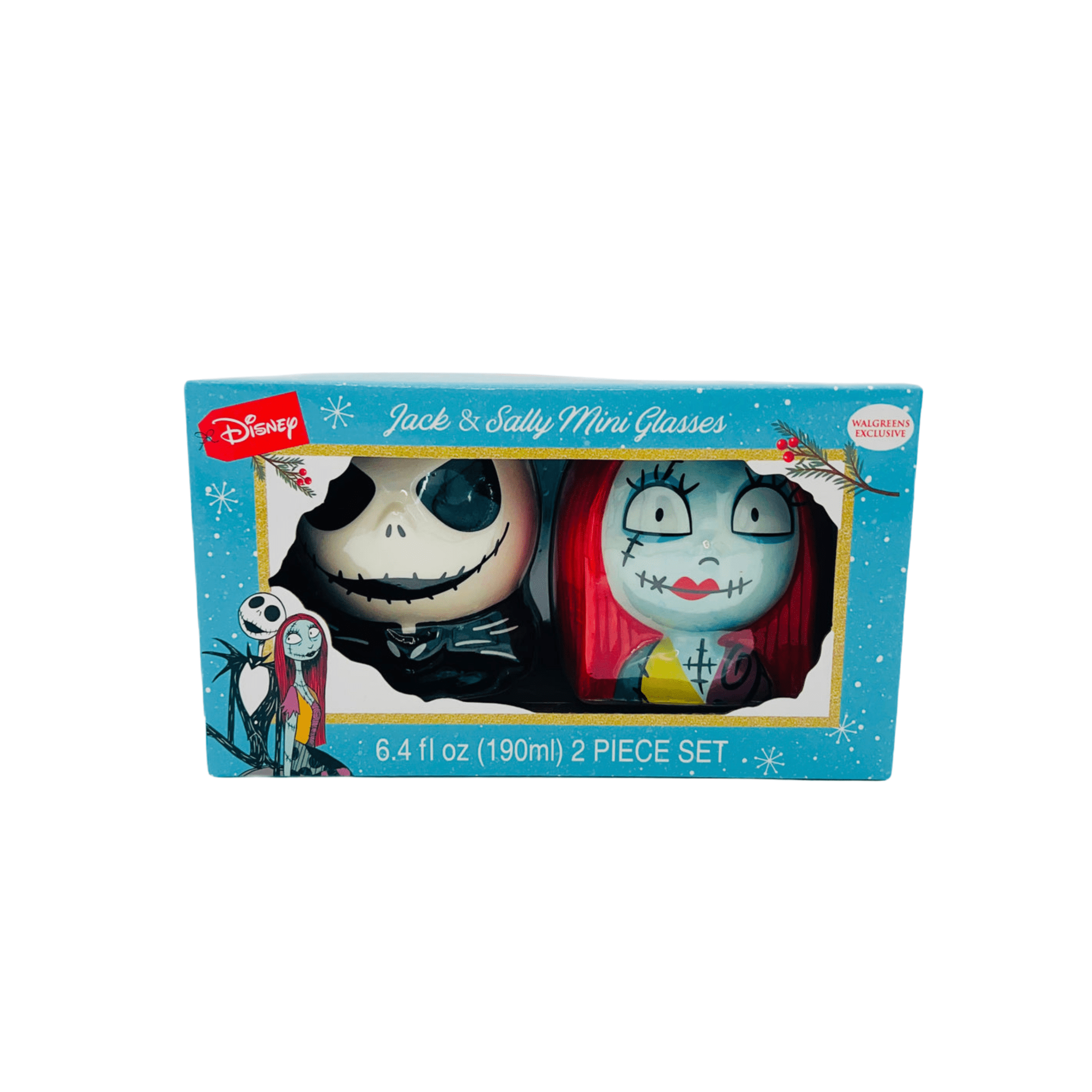 Disney’s The Nightmare Before Christmas Jack And Mini Glasses - LOW&BEHOLD
