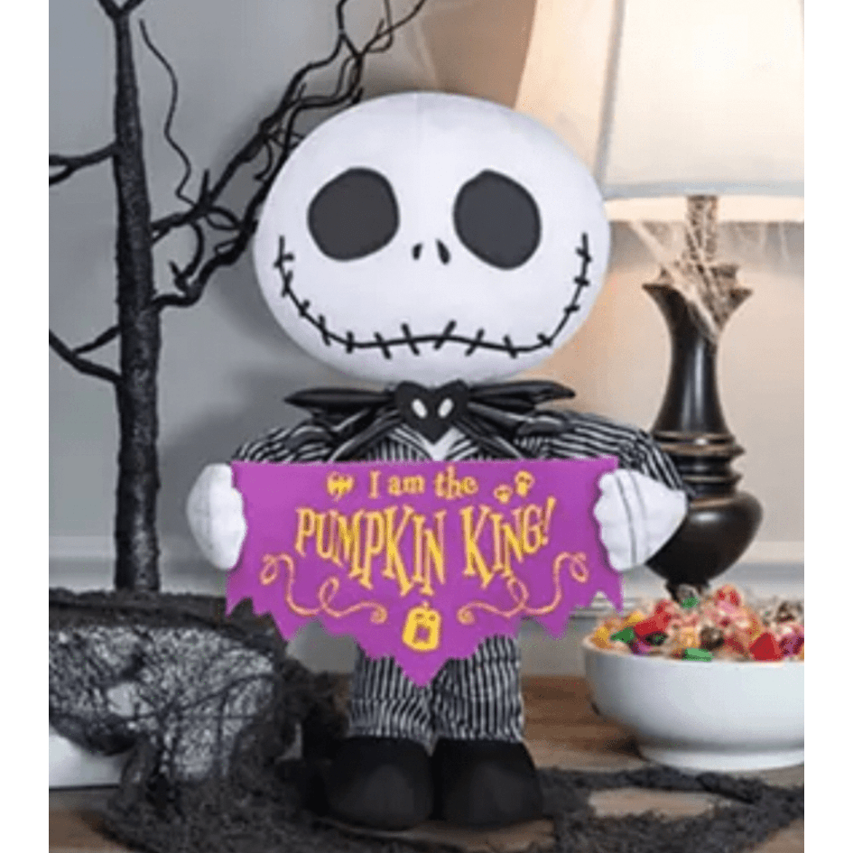 Disney’s The Nightmare Before Christmas Jack Skellington Pumpkin King Greeter - LOW&BEHOLD