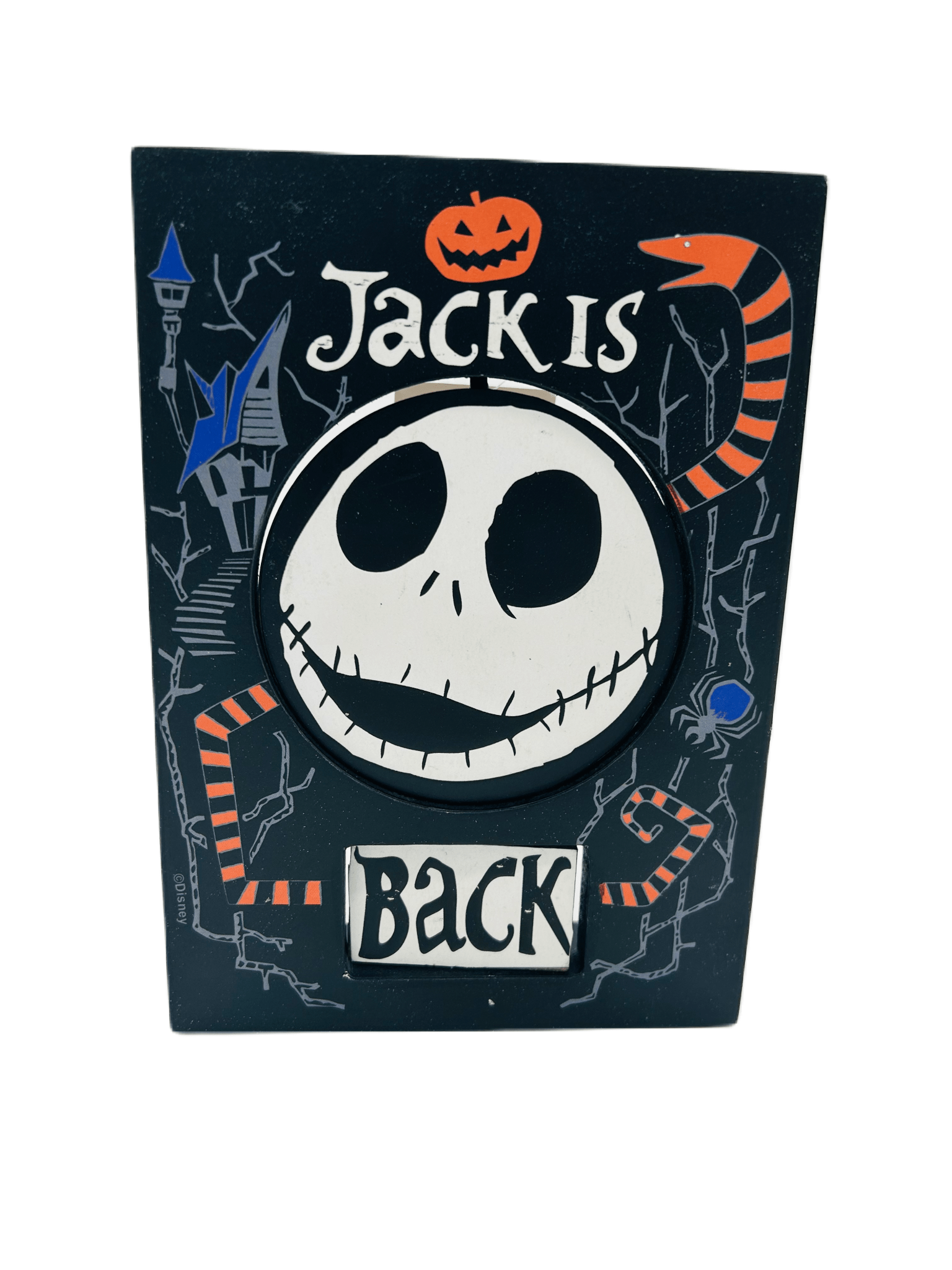 Disney’s The Nightmare Before Christmas: Jack Skellington sign - LOW&BEHOLD
