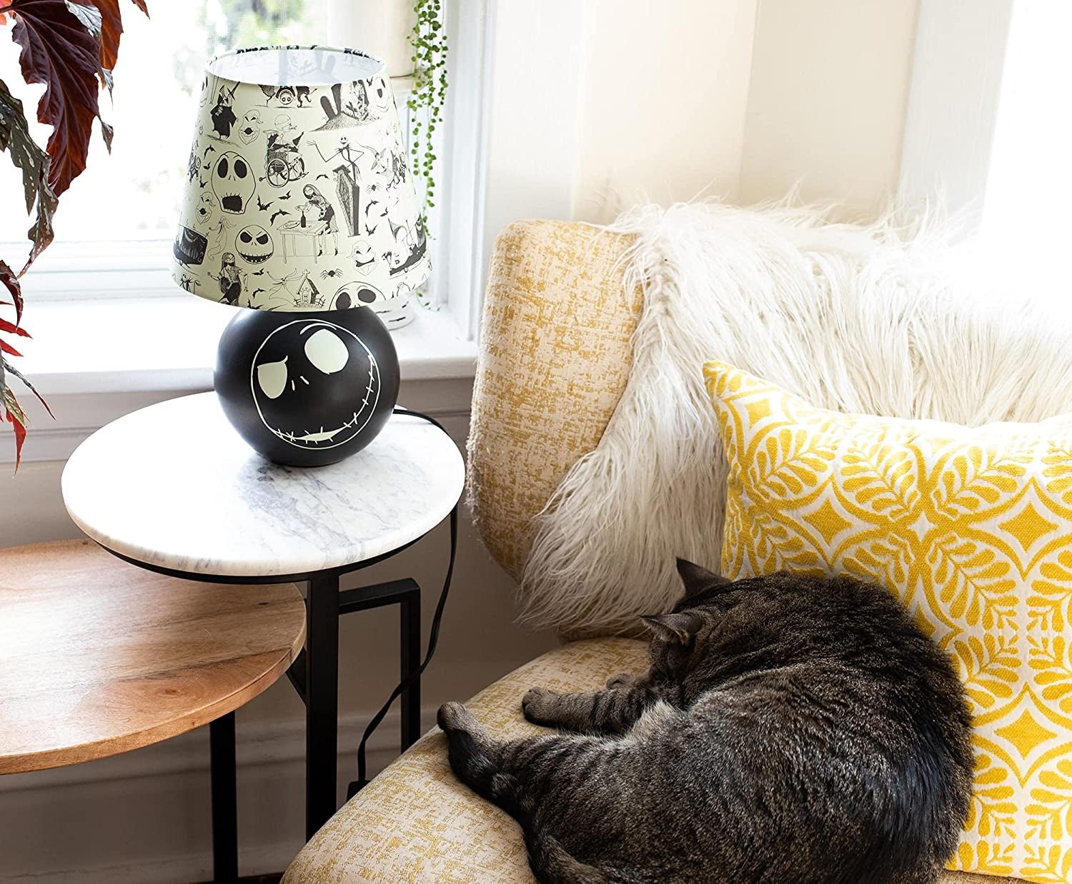 Disney’s The Nightmare Before Christmas Jack Skellington Table Lamp LED Light - LOW&BEHOLD