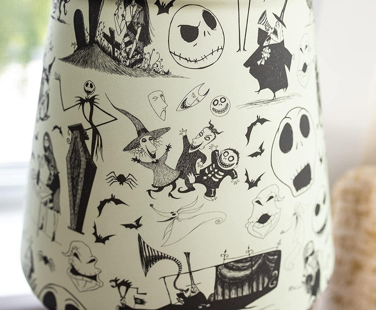 Disney’s The Nightmare Before Christmas Jack Skellington Table Lamp LED Light - LOW&BEHOLD