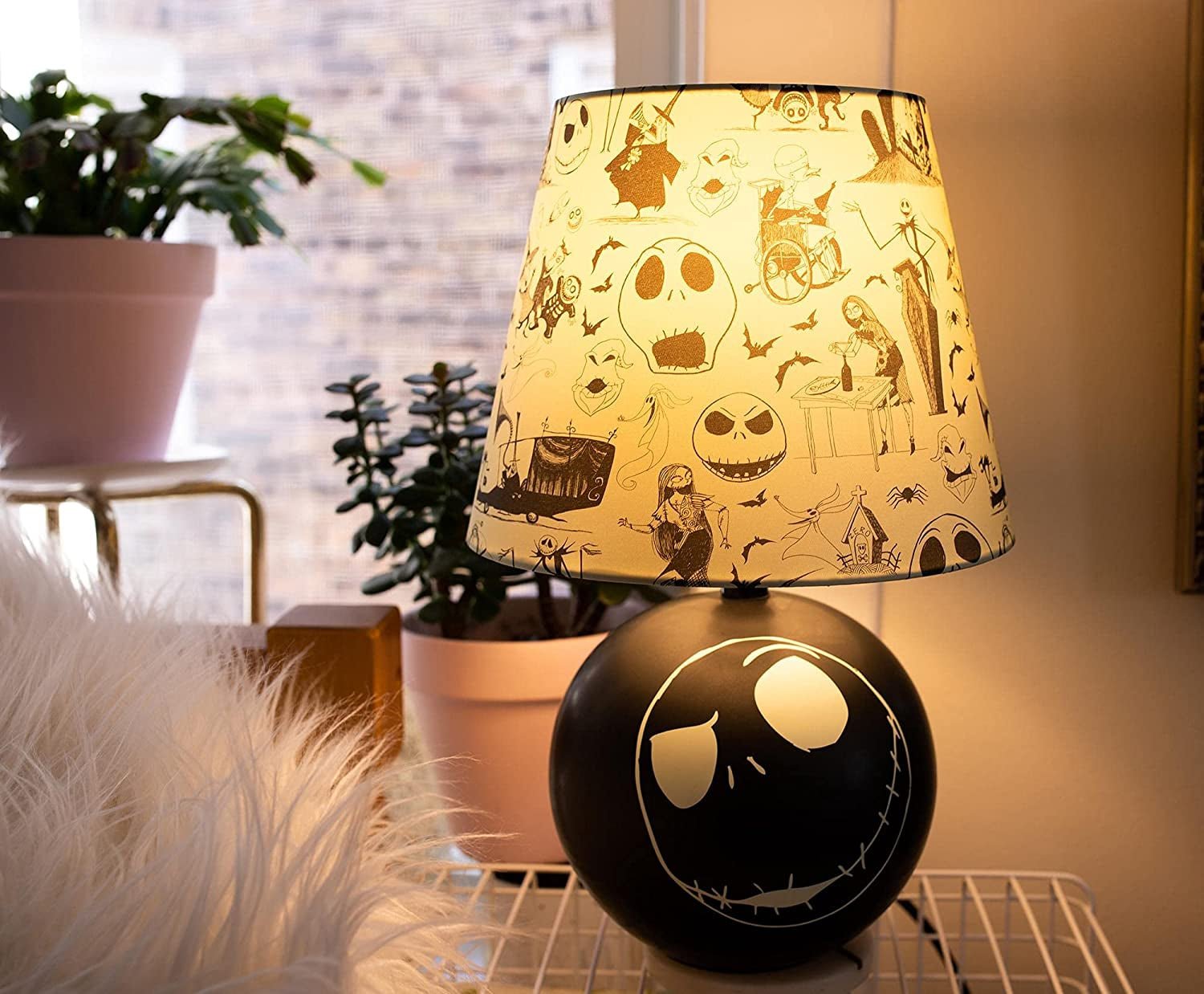 Disney’s The Nightmare Before Christmas Jack Skellington Table Lamp LED Light - LOW&BEHOLD