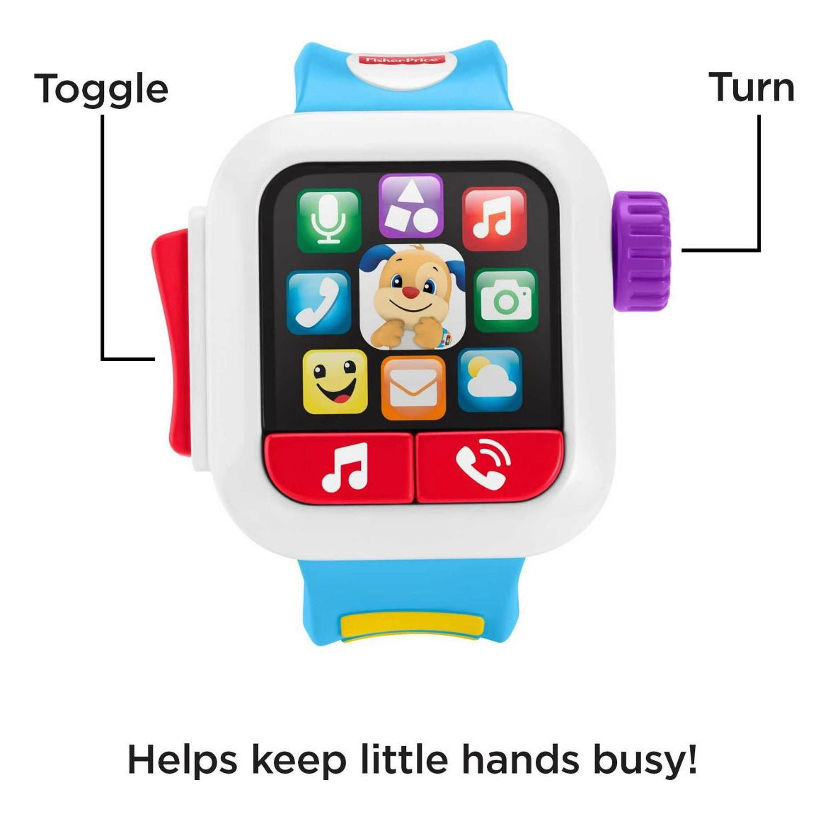 Fisher Price Laugh and Learn, Time To Learn, Smart Watch - LOW&BEHOLD
