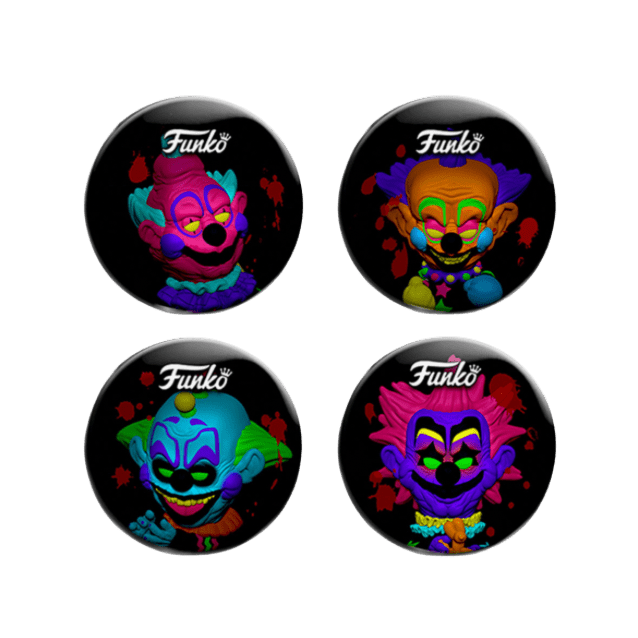 Funko Box: Killer Klowns from Outer Space 35th Anniversary (Black Light Pop! Figures) Collector's Box - LOW&BEHOLD