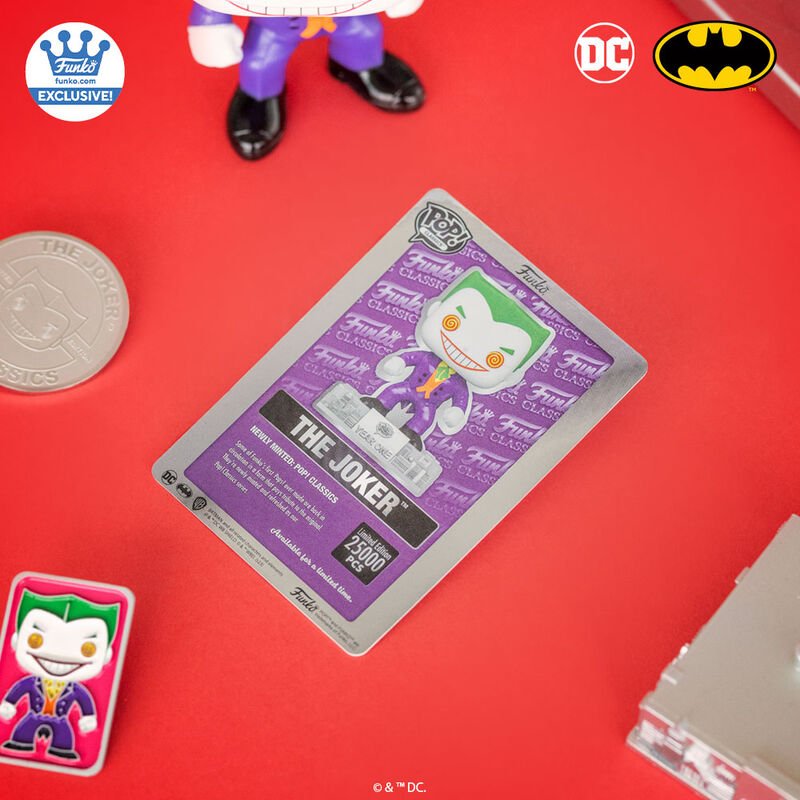 Funko DC Comic Pop! Classics The Joker Funko 25th Anniversary - LOW&BEHOLD