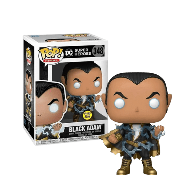 Funko DC Heroes Pop! Black Adam (Glow-In-The-Dark) Exclusive #348 - LOW&BEHOLD