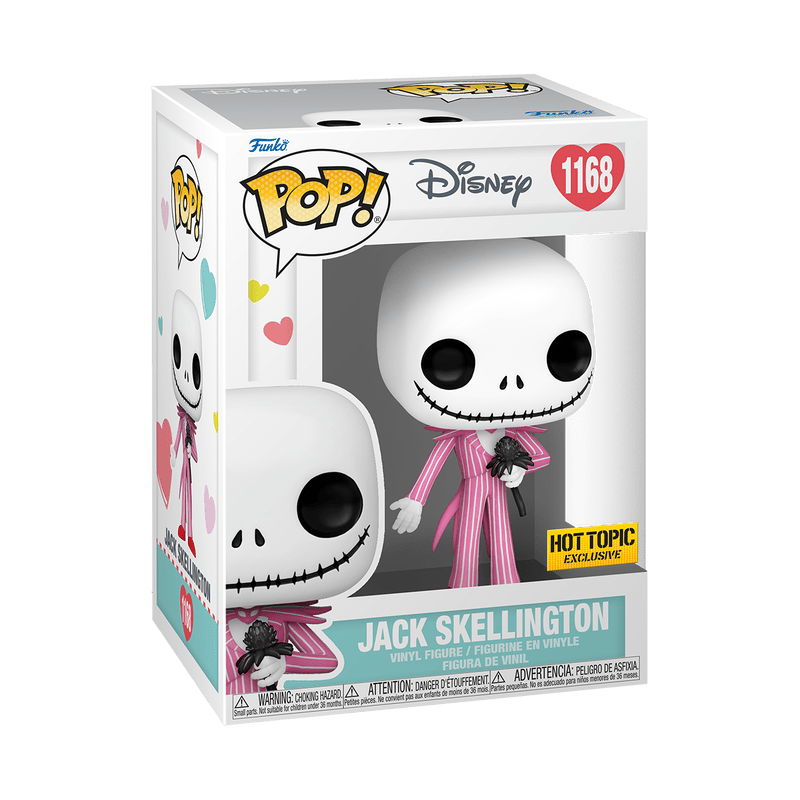 Funko: DISNEY POP! JACK SKELLINGTON WITH FLOWER #1168 - LOW&BEHOLD