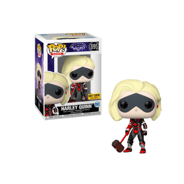 Funko Gotham Knights Pop! Games Harley Quinn Vinyl Figure Exclusive #895 - LOW&BEHOLD