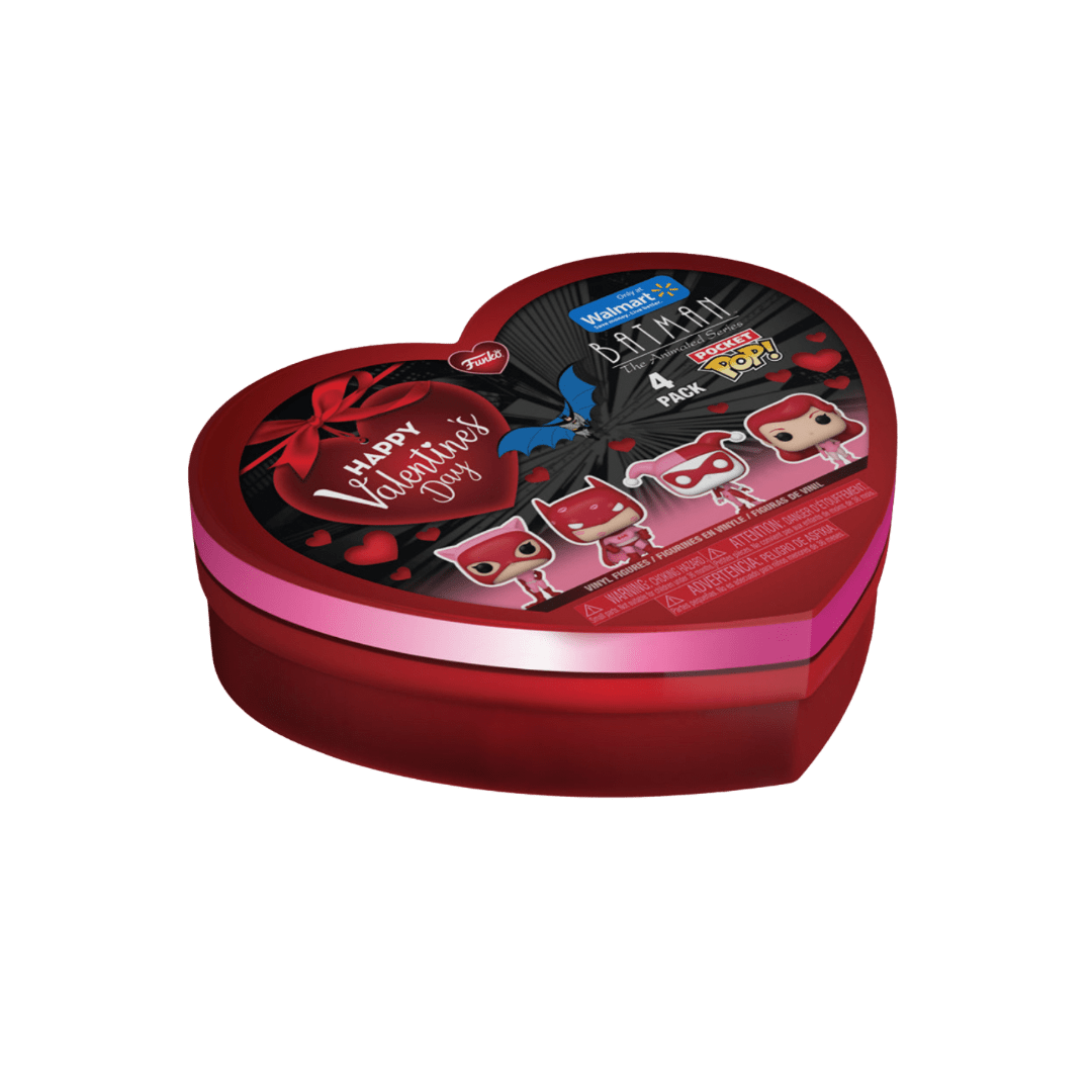 Funko Pocket POP: DC Valentine Box 4 Piece - LOW&BEHOLD