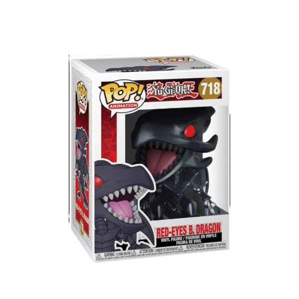 Funko Pop! Animation: Yu-Gi-Oh - Red-Eyes Black Dragon #718 - LOW&BEHOLD