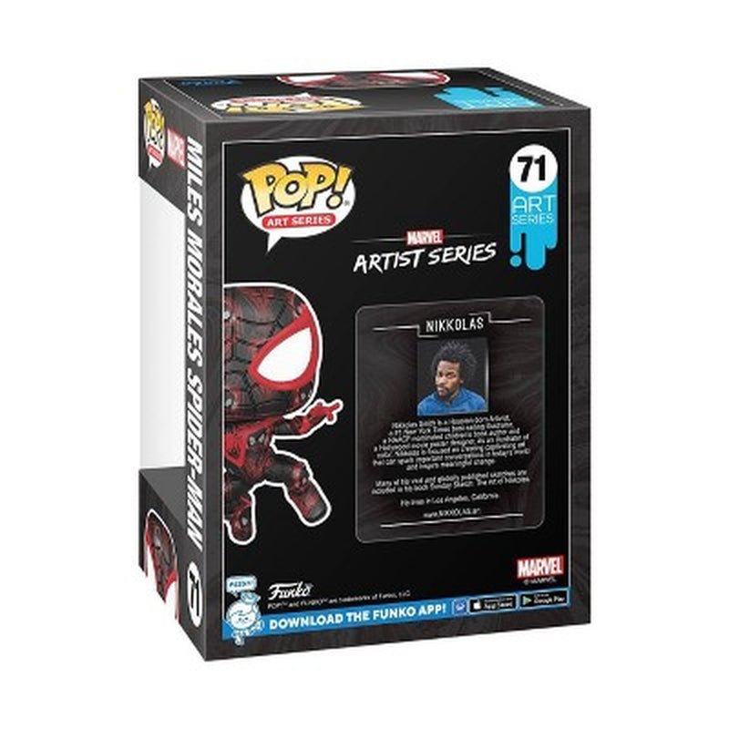Funko POP! Artist Series: Marvel - Miles (Target Exclusive) #71 - LOW&BEHOLD