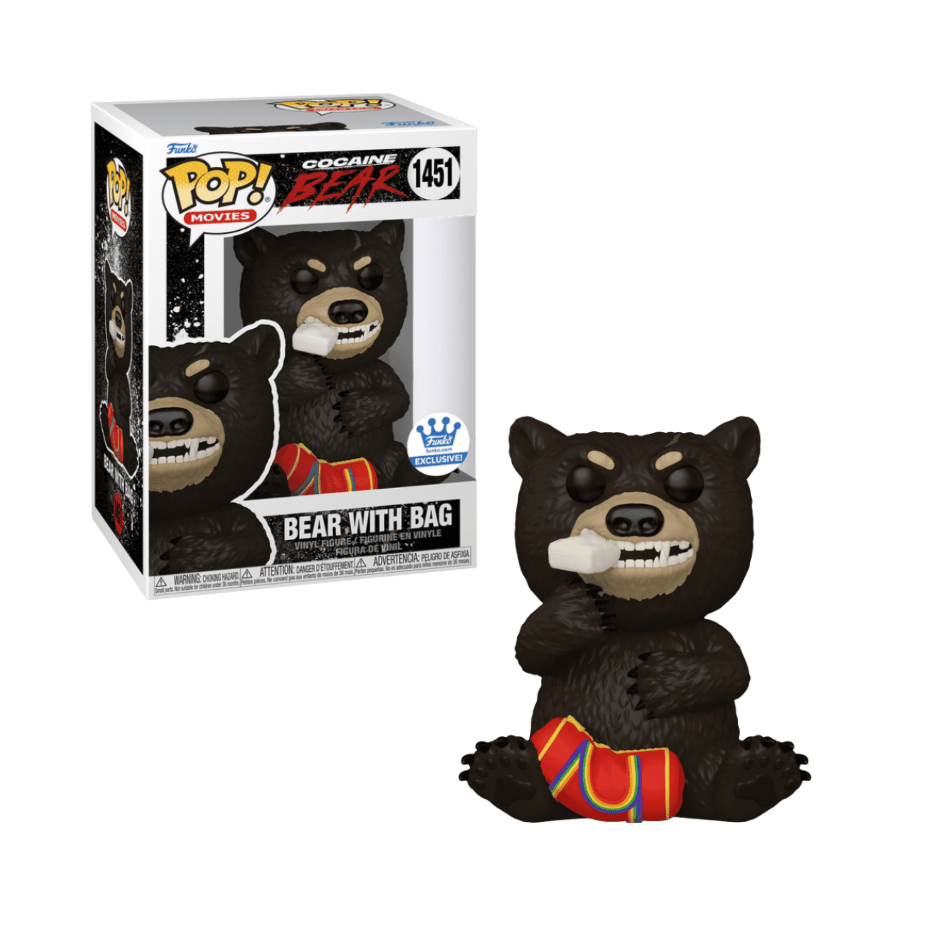 Funko Pop! Cocaine Bear, Bear With Bag #1451 - LOW&BEHOLD