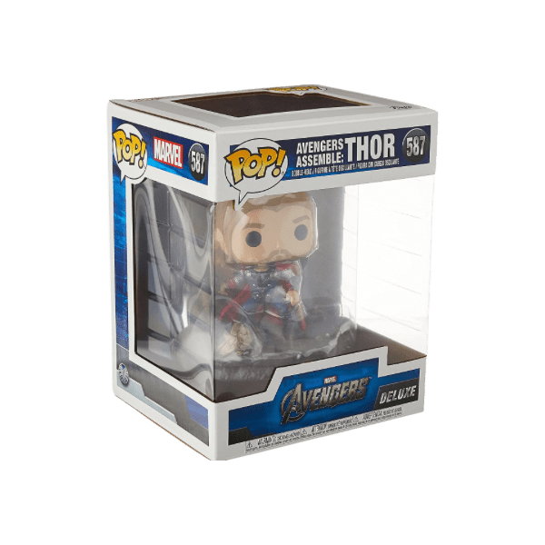 Funko Pop! Deluxe Marvel Avengers Assemble Thor #587 - LOW&BEHOLD