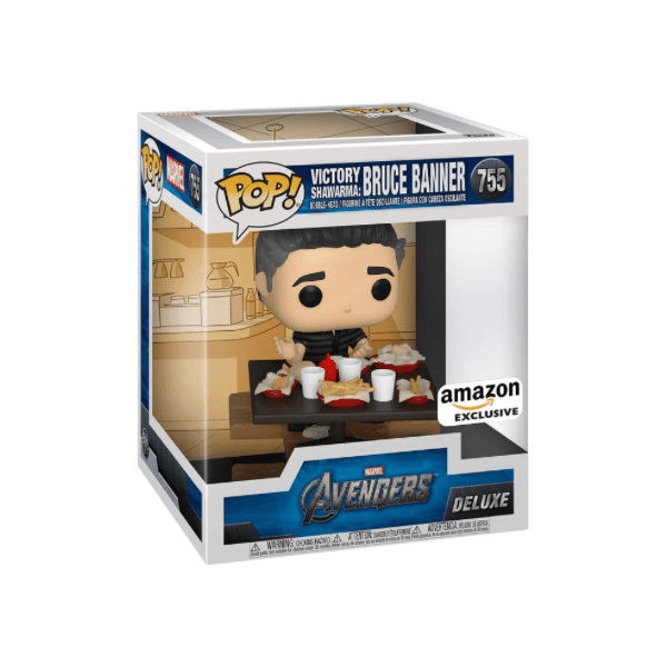 Funko Pop! Deluxe Marvel Avengers Victory Shawarma Bruce Banner #755 - LOW&BEHOLD