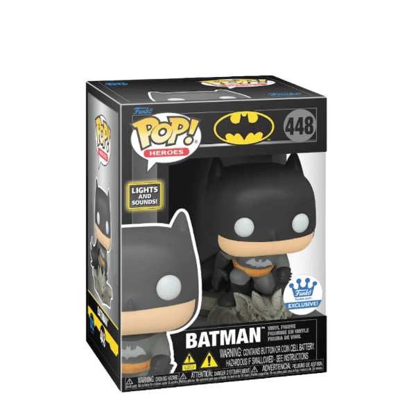 Funko Pop Heroes Batman Lights and Sounds # 448 - LOW&BEHOLD