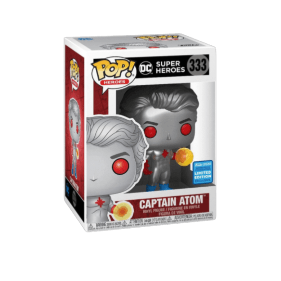Funko Pop! Heroes: DC Captain Atom Vinyl Figure Wondrous Convention 2020 Limited Edition - LOW&BEHOLD