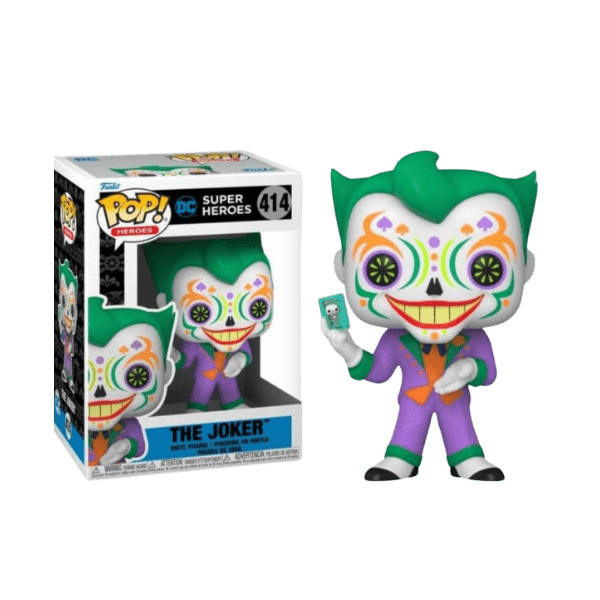 Funko Pop Heroes DC Super Heroes The Joker #414 Amazon Exclusives - LOW&BEHOLD