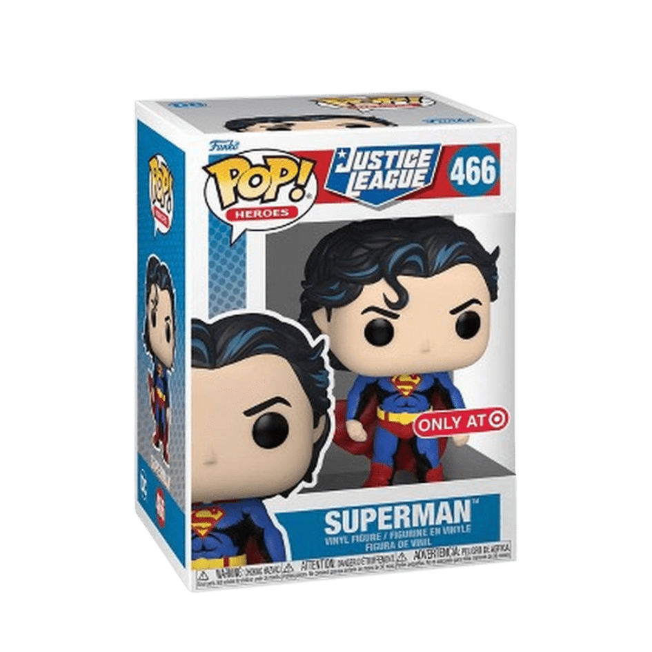 Funko POP! Heroes: Justice League Comics - Superman (Target Exclusive) #466 - LOW&BEHOLD