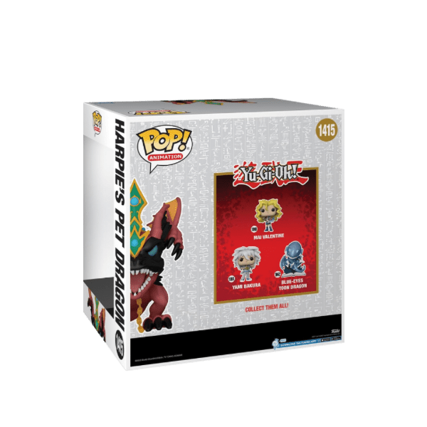 Funko Pop! Jumbo: Yu-Gi-Oh: Harpie's Pet Dragon Pre-Order - LOW&BEHOLD