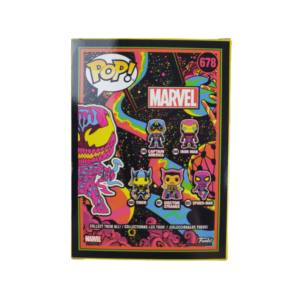 Funko Pop! Marvel Carnage (Black Light) Funko Exclusive #678 - LOW&BEHOLD