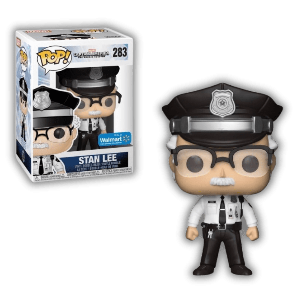 Funko Pop! Marvel Stan Lee Captain America Winter Soldier #283 - LOW&BEHOLD