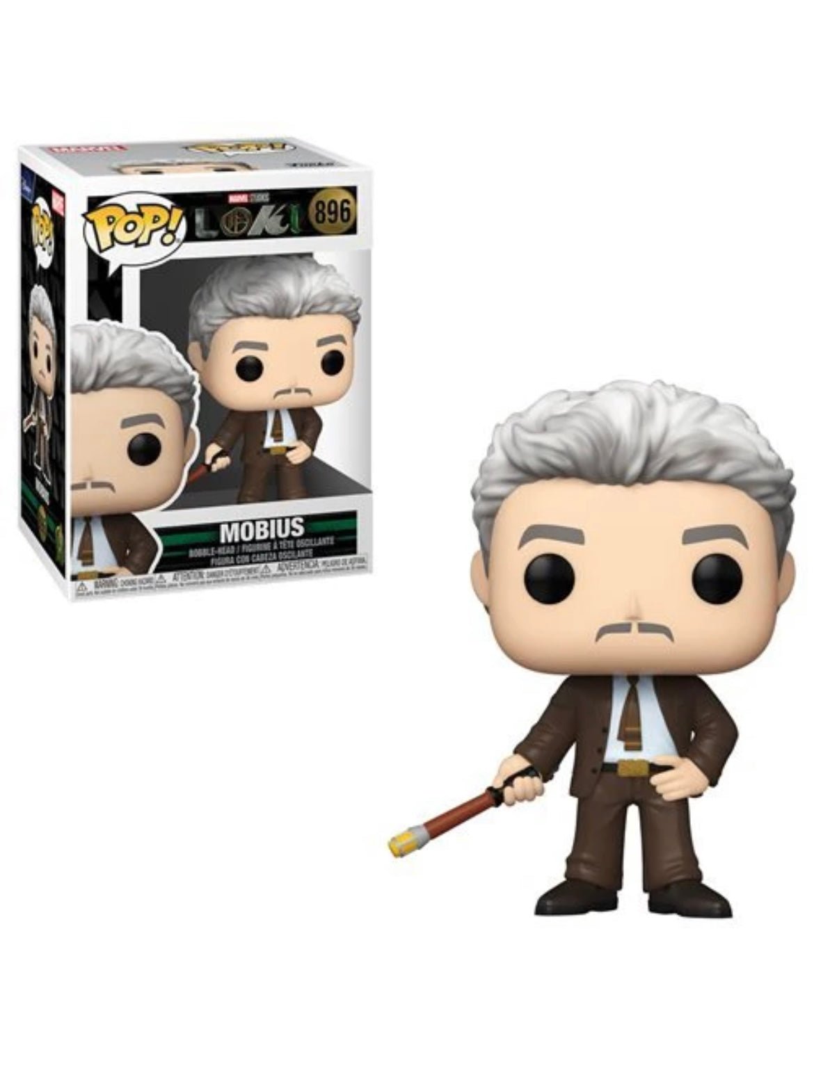 Funko Pop! Marvel Studios Loki, Mobius #896 - LOW&BEHOLD