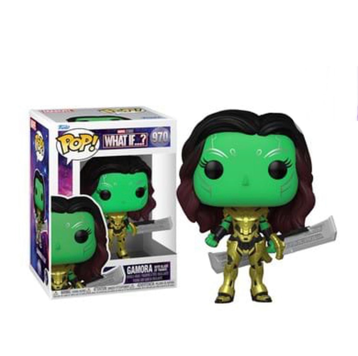 Funko Pop! Marvel Studios What If…? Gamora with Blade of Thanos #970 - LOW&BEHOLD