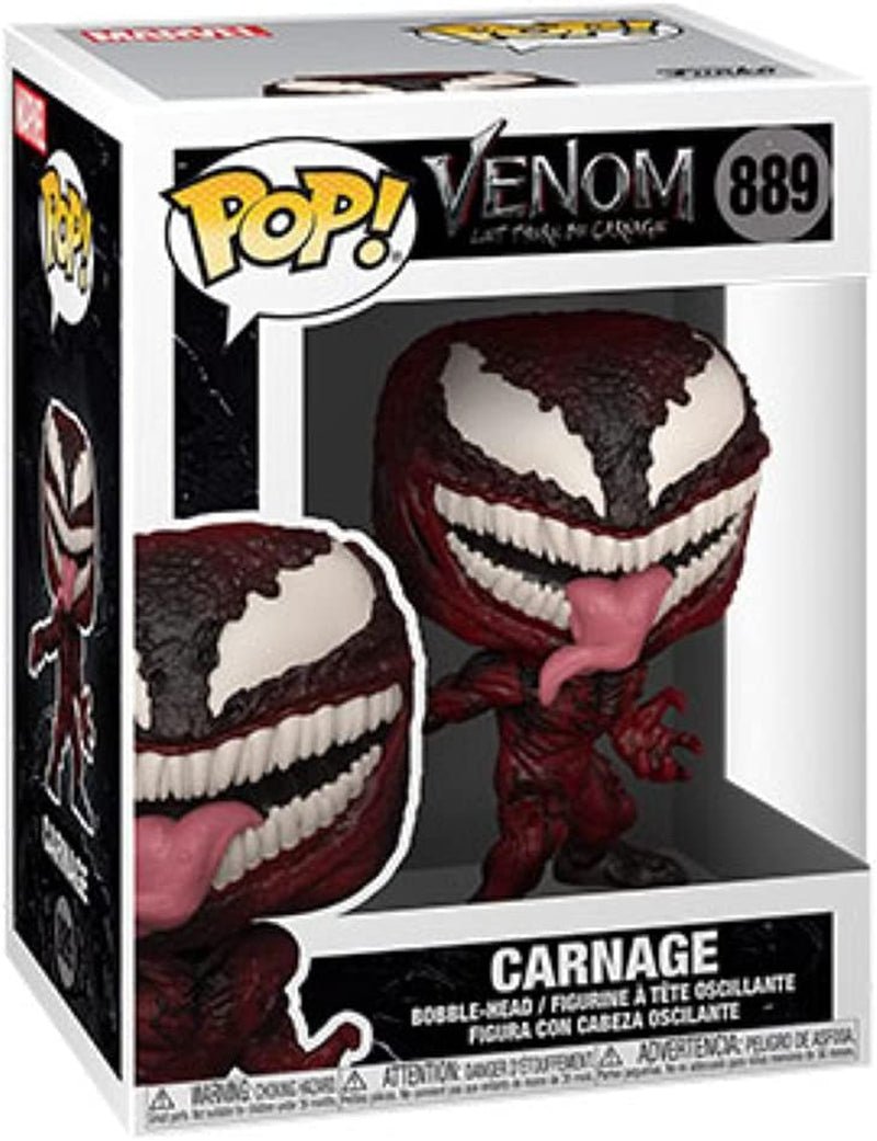 Funko Pop! Marvel: Venom 2 Let There Be Carnage - Carnage Multicolor ,3.75 Inches - LOW&BEHOLD