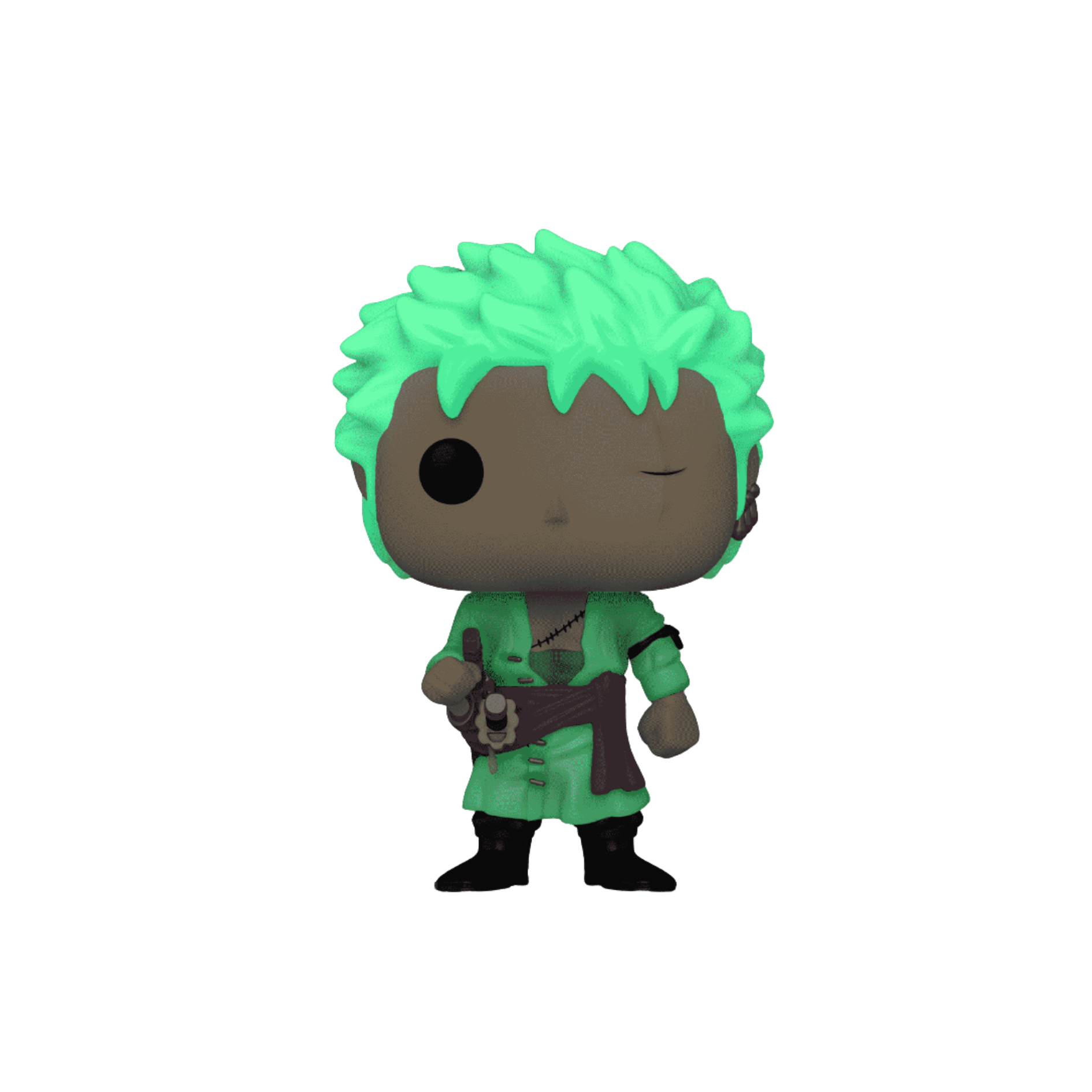 Funko Pop! One Piece Roronoa Zoro Kody (Glow in the Dark) Exclusive #327 - LOW&BEHOLD