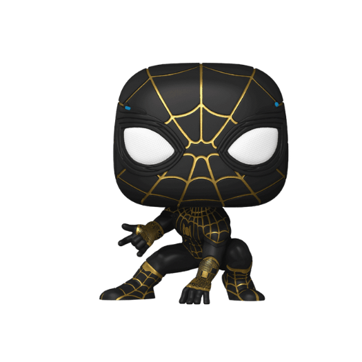 Funko POP! SPIDER-MAN BLACK & GOLD SUIT (JUMBO) - LOW&BEHOLD