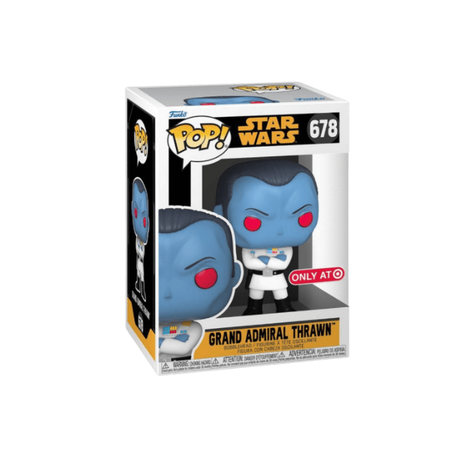 Funko POP! Star Wars Grand Admiral Thrawn Figure #678 - LOW&BEHOLD