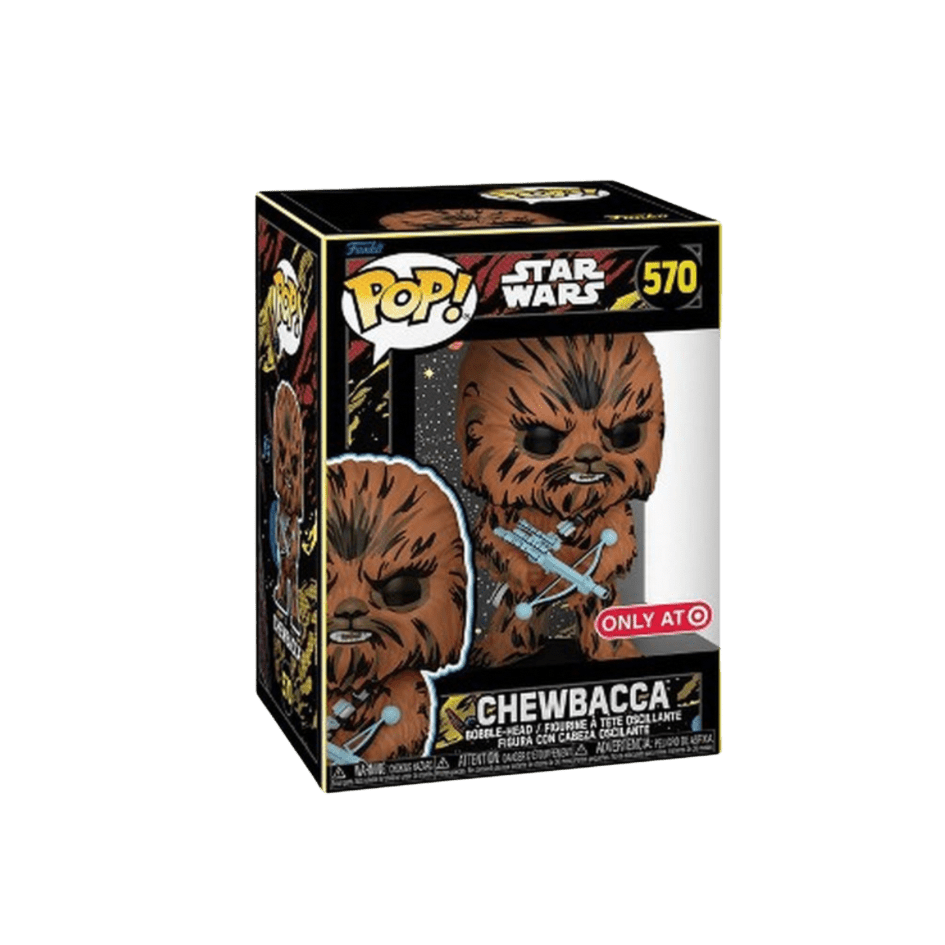 Funko POP! Star Wars: Retro Series - Chewbacca (Target Exclusive)#570 - LOW&BEHOLD