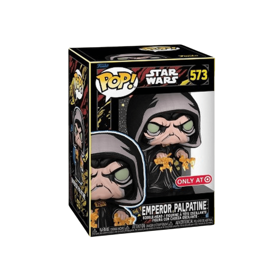 Funko POP! Star Wars: Retro Series - Emperor Palpatine (Target Exclusive) #573 - LOW&BEHOLD