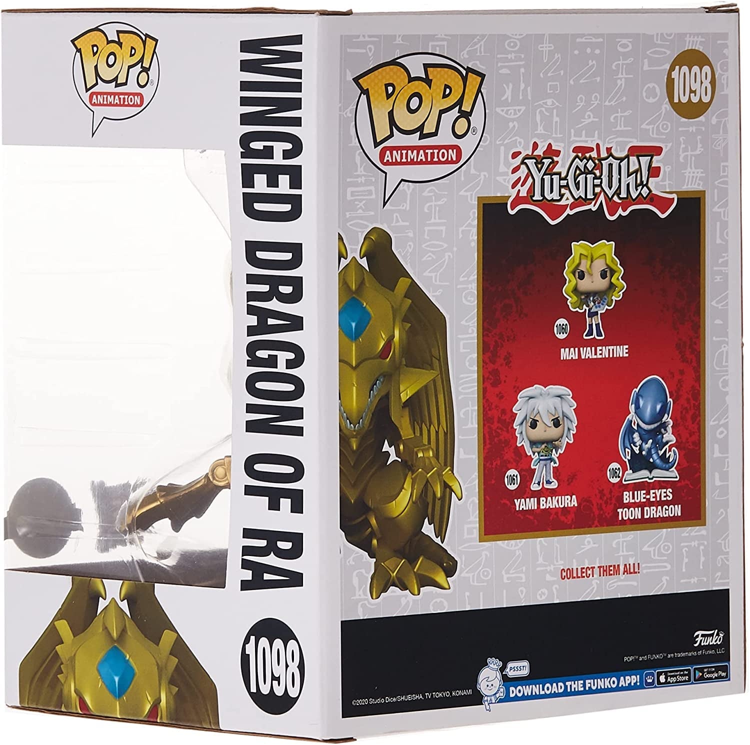 Funko POP! Super: Yu-Gi-Oh! Winged Dragon of Ra Metallic 6-In Vinyl Figure GameStop Exclusive - LOW&BEHOLD