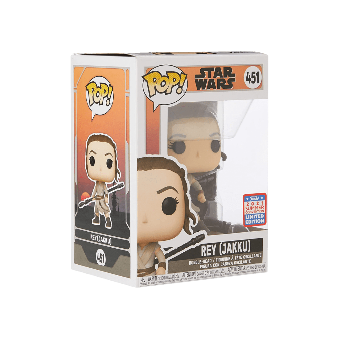 FunkoPop! Star Wars: Across The Galaxy,Rey Amazon Exclusive - LOW&BEHOLD