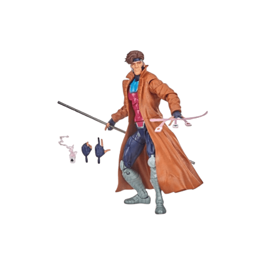 Hasbro Marvel Legends 6" Retro Collection X-Men Gambit Figure (Target Exclusive) - LOW&BEHOLD