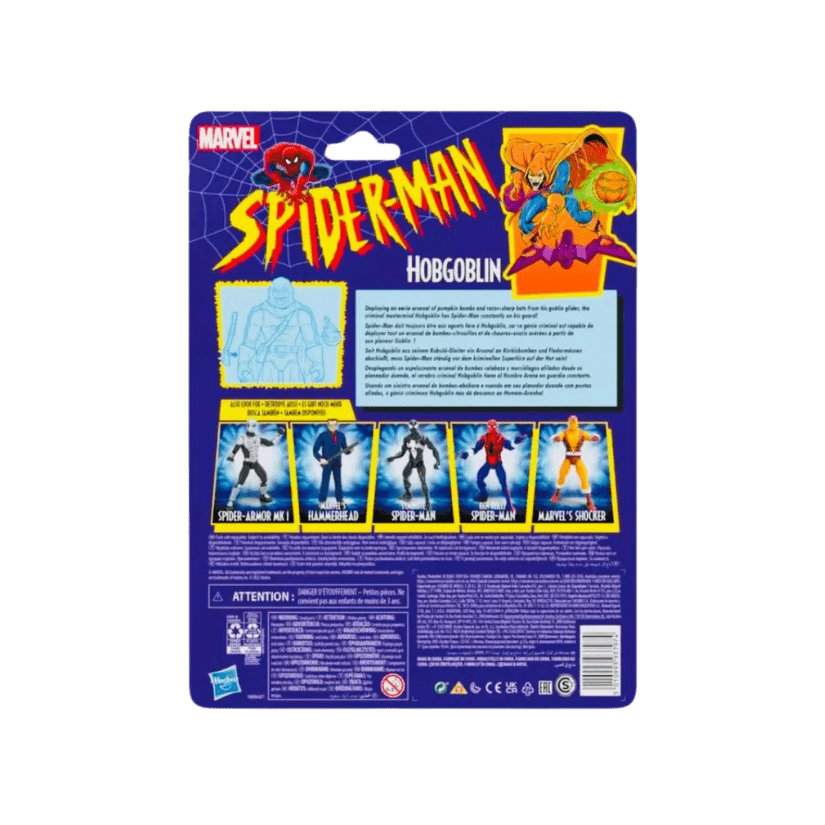 Hasbro Marvel Legends Series Spider-Man 6-inch Hobgoblin Action Figure - LOW&BEHOLD