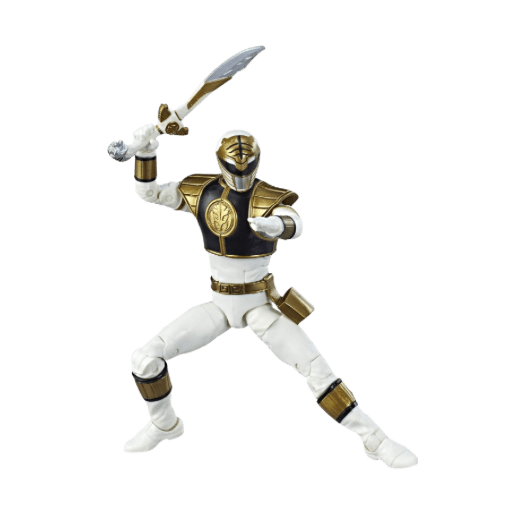 Hasbro Mighty Morphin Power Rangers Lightning Collection JDF |Tommy| WHITE RANGER 6" Action Figure - LOW&BEHOLD