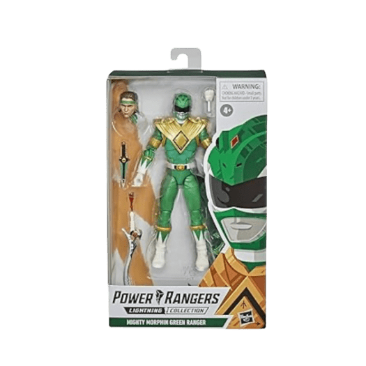 Hasbro Power Rangers Lightning Collection Mighty Morphin 6” JDF Green Ranger |Tommy| - LOW&BEHOLD