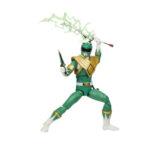 Hasbro Power Rangers Lightning Collection Mighty Morphin 6” JDF Green Ranger |Tommy| - LOW&BEHOLD