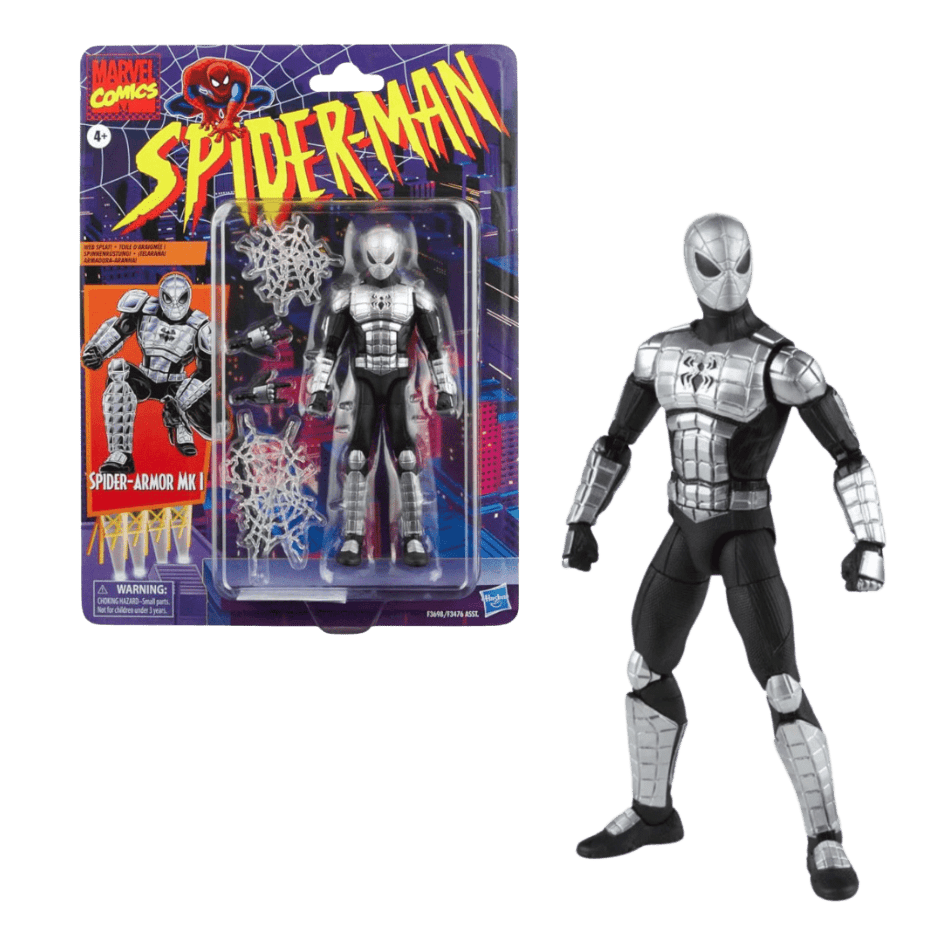 Hasbro Spider-Man Marvel Legends Series 6-inch Spider-Armor Mk I Action Figure - LOW&BEHOLD