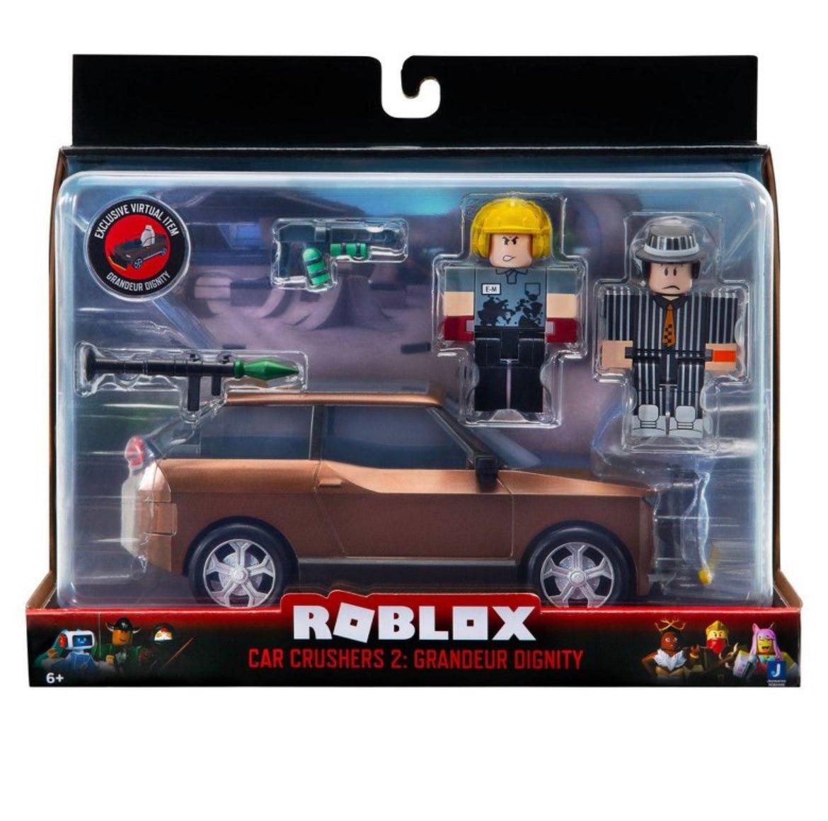 Jazwares Roblox Car Crusher 2: Grandeur Dignity Deluxe Vehicle - LOW&BEHOLD