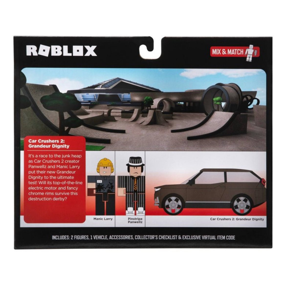 Jazwares Roblox Car Crusher 2: Grandeur Dignity Deluxe Vehicle - LOW&BEHOLD