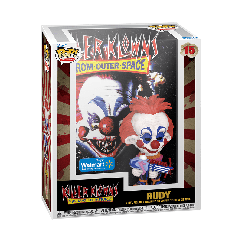 KILLER KLOWNS FROM OUTER SPACE POP! VHS COVERS RUDY - LOW&BEHOLD